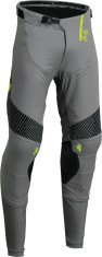 Pantaloni motocross/enduro Thor Prime Tech, culoare gri/negru, marimea 36 Cod Produs: MX_NEW 290110150PE foto