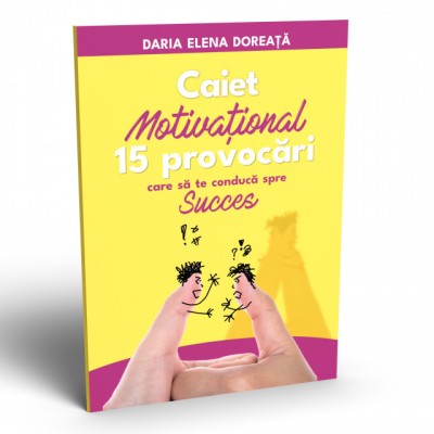 Caiet motivațional pentru copii - 15 Provocări care să te conducă spre succes foto