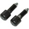 Set capete ghidon (contragreutati) tip carbon - diametru interior: 17.5 mm
