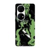 Husa compatibila cu Huawei Nova 8i model Batman and cat woman, Silicon, TPU, Viceversa, Transparent, Carcasa
