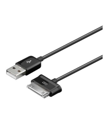 Cablu date/incarcare USB - Samsung Galaxy Tab 1.2m negru 62004-H foto