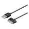 Cablu date/incarcare USB - Samsung Galaxy Tab 1.2m negru 62004-H