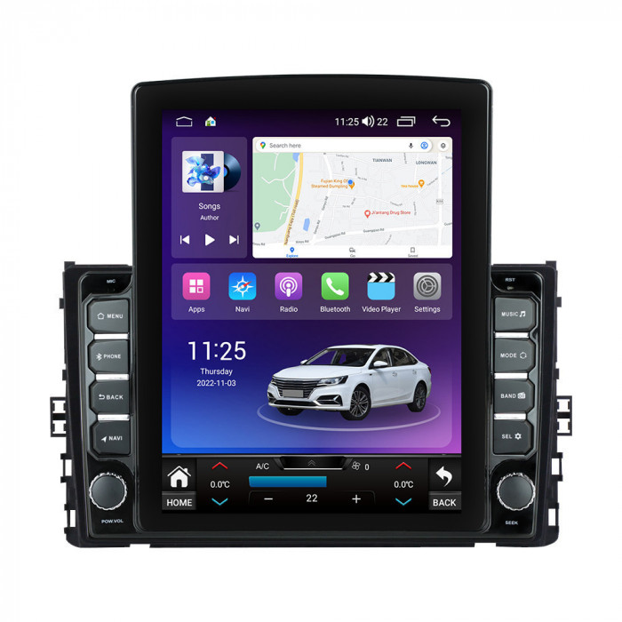 Navigatie dedicata cu Android VW T-Roc dupa 2017, 4GB RAM, Radio GPS Dual Zone,