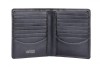 Portofel din piele Visconti Tuscany 49, protectie RFID, negru - RESIGILAT
