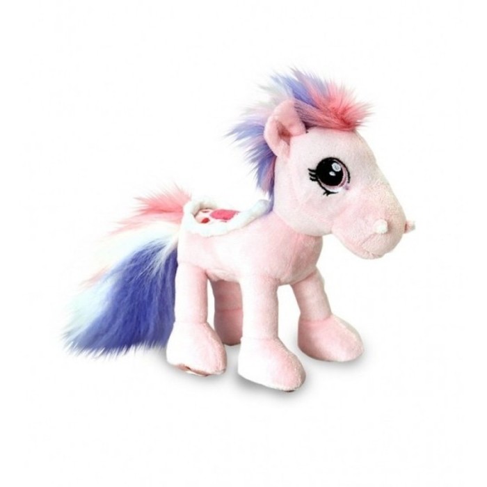 Ponei de plus Keel Toys 18 cm, Roz, 3 ani+ Ponei de plus Keel Toys 18 cm, Roz, 3 ani+