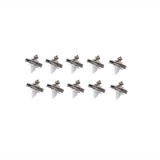 Clema, clips fixare VW Golf III Hatchback / Estate / Cabrio 08.1991-04.1999, Vento/Jetta SUA 01.1992-10.1998; tapiterie usa; set 10 buc, 1H0868243