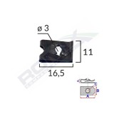 Huse auto tip maiou fata rosu 2 buc AVX-AMSE87018