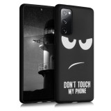 Husa pentru Samsung Galaxy S20 FE, Silicon, Negru, 54373.01, Carcasa, Kwmobile
