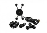 Suport telefon MOTO/compatibil cu orice lungime de telefon/ lățime minimă 4 cm,