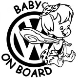 Sticker Baby On Board Volkswagen