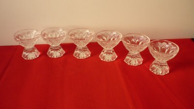 PAHARE CRISTAL SET 6 BUCATI foto