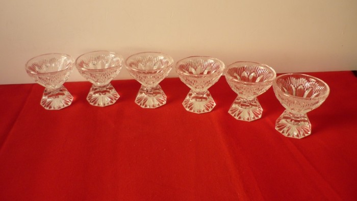 PAHARE CRISTAL SET 6 BUCATI
