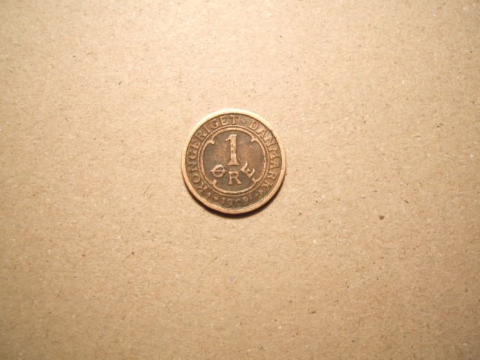 DANEMARCA 1 ORE 1909