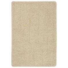 vidaXL Covor pufos, crem, 160x230 cm, antiderapant