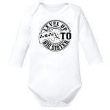 Body bebe big sister surori outfit haios alb bumbac marimea 80