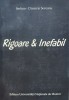 Rigoare &amp; Inefabil - Serban-Dimitrie Soreanu, Editura Universitatii Nationale de Muzica, Carte Arta Muzicala, Romana, 2005