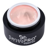 Cumpara ieftin Gel Constructie Unghii Expert Line SensoPRO Milano - Coral Glimmer 15ml