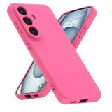 Husa Soft Touch Slim ALC Mobile, TPU, Anti-Soc, Protectie Camera, Compatibila cu Samsung Galaxy S26, Roz Coral