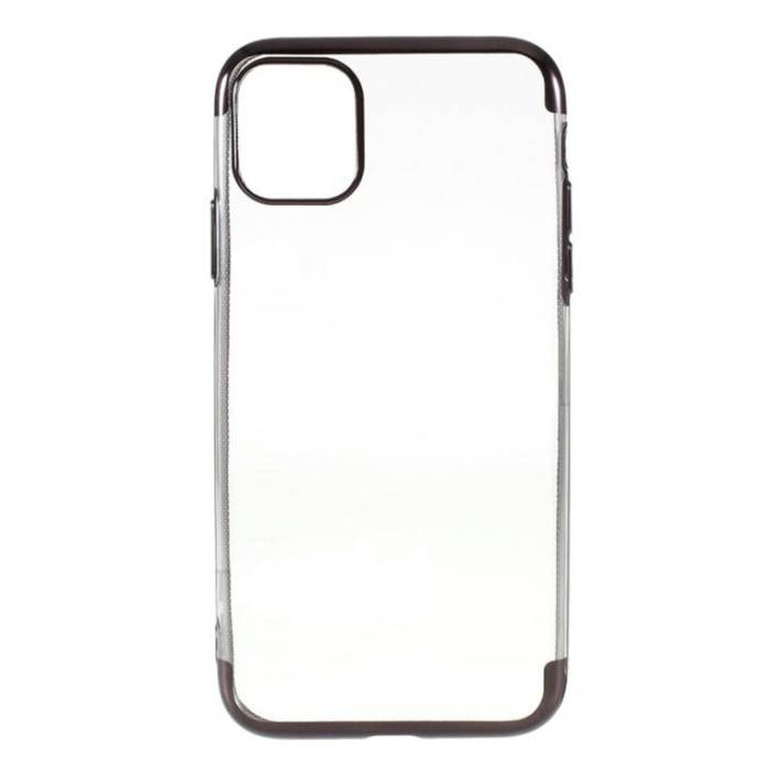 Husa Telefon Silicon iPhone 11 Pro 5.8 Black Electroplacat