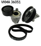 SKF VKMA 36051 Set curea transmisie cu caneluri