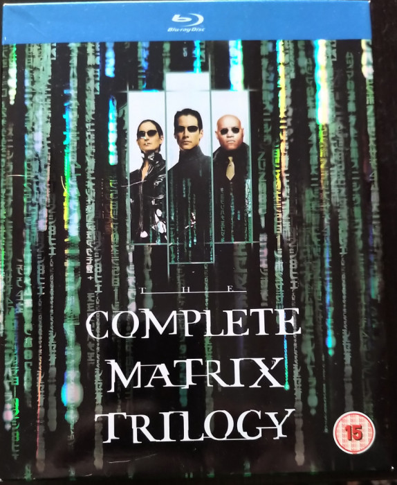 The Complete MATRIX Trilogy (3 x BluRay)