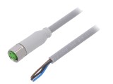 Cablu Conectare M8 PIN 3 Drept 5m PVC 60VAC