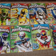 lot 7 Revista Power Rangers, Egmont 2008 2009 2010 benzi desenate romana