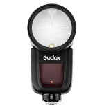 Cumpara ieftin Blitz Godox V1F TTL Cap Rotund FujiFilm, Acumulator Inclus, Wireless, Rotativ 330&deg;, Inclinare -7&deg;/+120&deg;