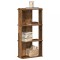 vidaXL Bibliotecă cu 3 etaje din lemn vechi 60x30x120cm lemn prelucrat 860272