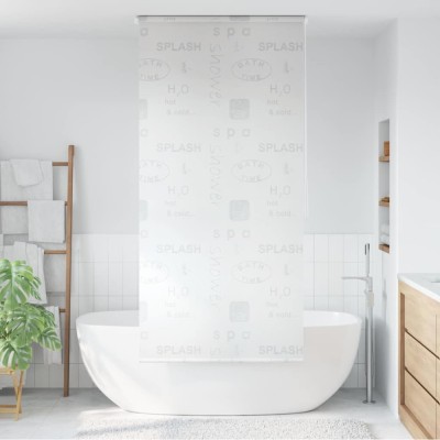 Roletă perdea de duș 120x240 cm Imprimeu Splash foto