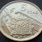 Moneda 5 PESETAS - SPANIA, anul 1974 *cod 1392 E (varianta Franco 1957)