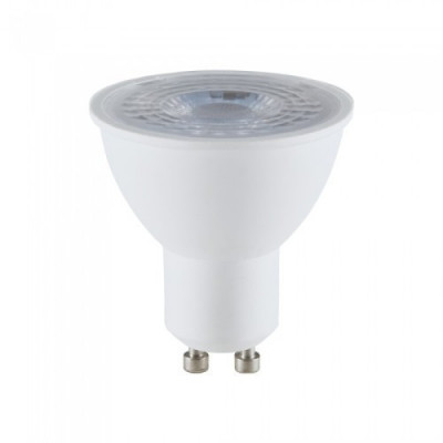 Bec Spot LED GU10 8W 220-240V 6400K Alb Rece foto