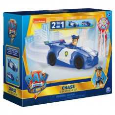 Jucarie interactiva, Paw Patrol, masina de politie 2 in 1