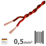 IKV050-RT-50 Rola de 50m cablu rasucit Ampire pentru difuzoare, 2x0.5mm &sup2;