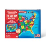 U.S.A. Map Floor (51 PC)