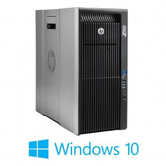 Workstation HP Z820, 2 x Hexa Core E5-2643 v2, 64GB, Quadro K4000, Win 10 Home foto