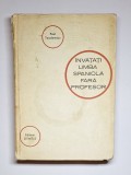 &Icirc;nvățați limba spaniolă fără profesor &ndash; Aut. Paul Teodorescu, Ed. Științifică, 1966