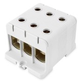 Clema terminala conexiune 1 pol gri Cu-Al 6x240mm &sup2;, , , , , , , montare pe sina DIN 35mm 380A (Al) 425A ( Cu), Pollmann
