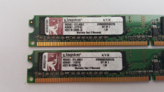 Kit 4 Gb (2x2 Gb) KINGSTON DDR 2 800 MHz PC2-6400U-666 1.8 V foto