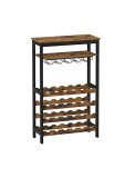 Cumpara ieftin Dulap pentru vinuri, Songmics, KWR028B01, 24 sticle, 30 x 66 x 100 cm