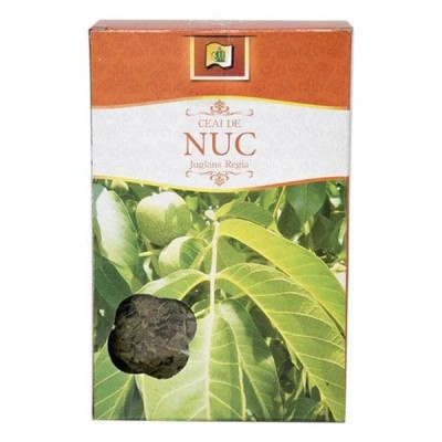 Ceai nuc frunze 50gr stefmar foto
