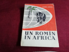 AUREL LECCA - UN ROMAN IN AFRICA foto