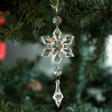 Ornament pentru bradul de Crăciun &ndash; fulg de nea &ndash; 2 forme