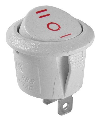 Comutator simplu, ON-OFF-ON, 6A, 250V, 3 pozitii - 120430