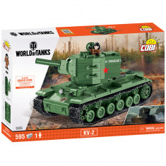 Set de construit Cobi, World of Tanks, Tanc KV-2 (595 pcs) foto