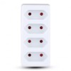 ADAPTOR 4 PRIZE 4X2.5A MAX 3680W, V-TAC
