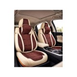 Huse scaune auto universale fractionate 9D Premium fata si spate bej maro cafea Cod: HNG1407-3