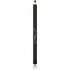 Makeup Revolution Kohl Eyeliner creion kohl pentru ochi culoare Black 1.3 g
