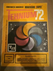 Revista Tehnium Nr 12 - 1972 - Constructia Numarului : Miniautocarul Carpati