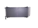 Condensator climatizare AC Citroen C5 08, C5, C6 12; Peugeot 407 11, 607 10, motor: 2.2 HDI, Condensator cu filtru uscator, Mahle, miez si rezervor